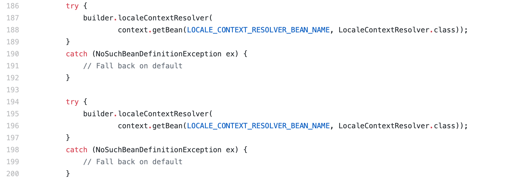 Spring builder.localeContextResolver is invoked twice in WebHttpHandlerBuilder.applicationContext